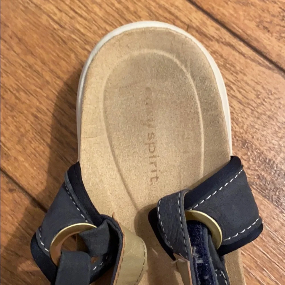 Easy Spirit Blue Comfort Walking Sandals